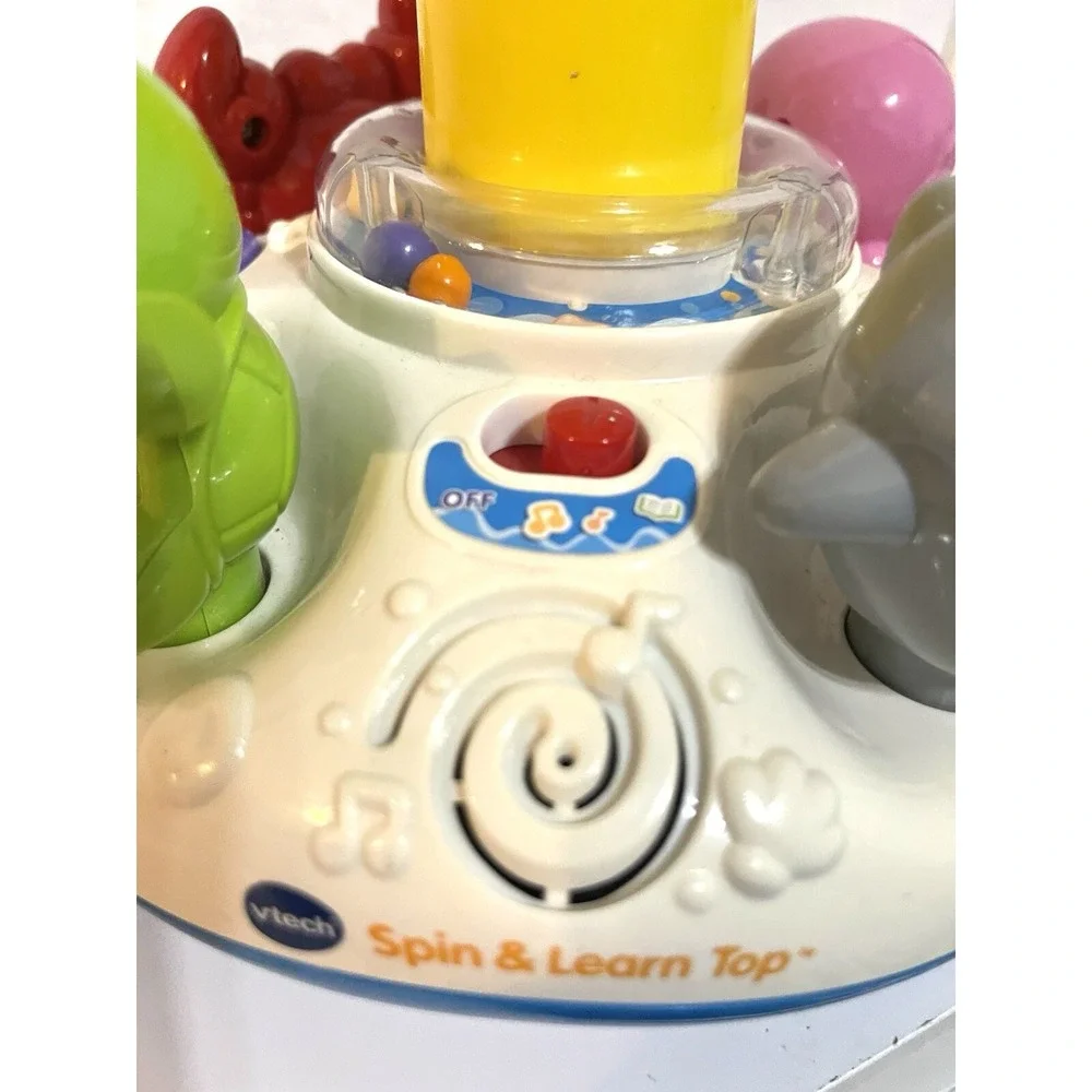 VTech Spin and Learn Top Sea Animals Tested Works 